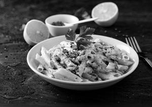 penne alfredo
