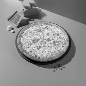 Double Cheese Margherita Pan Pizza
