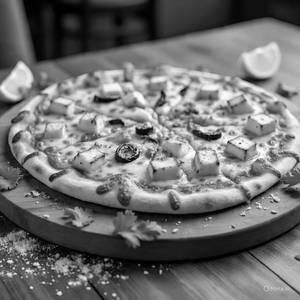Paneer Chipotle Pizza