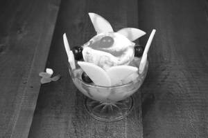 Fruit Salad With Ice Cream