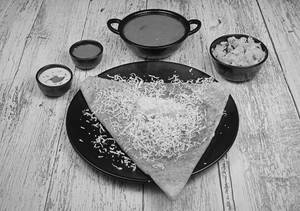 Butter onion cheese sada dosa