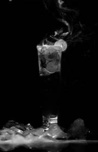 Green apple mojito