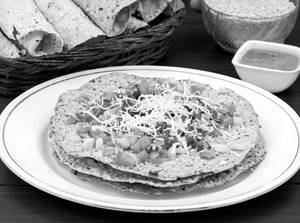 cheese masala papad
