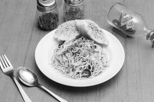 Spaghetti Aglio E Olio Chicken
