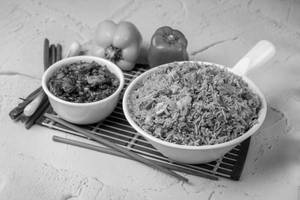 Chicken Golden Rice With Gravy