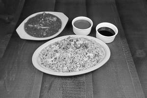 Chicken Chilly Rice With Gravy