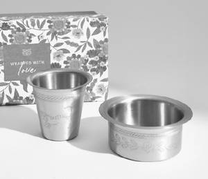 Rani Bagh Filter Coffee Brass Gift Set