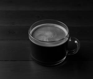 black coffee
