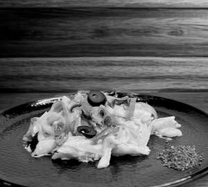 White creamy pasta