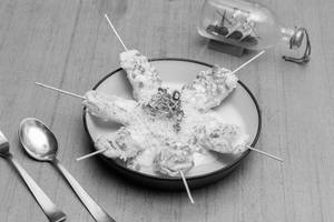 Garlic & Parmesan Chicken Skewers
