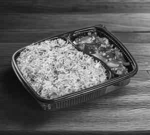 Egg fried rice + hot garlic chicken or chilli chicken [5 pieces]