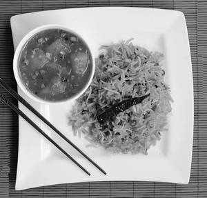 Triple Schezwan Fried Rice