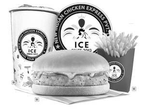 Crunchy Chicken Momo Burger Combo@  439