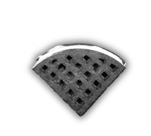 Marble choco waffle
