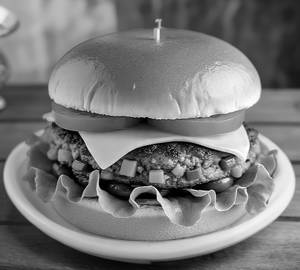 Classic veg burger