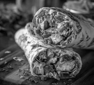 Cheese bomb chicken wrap