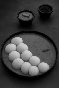 Ghee Sambar Chitti Idli (10pc)