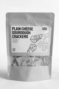 Plain Cheese Sourdough Crackers