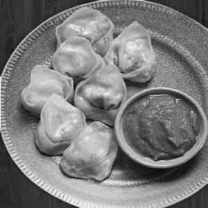Veg steam momos