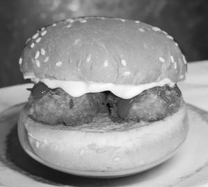 Veg Kurkure Burger