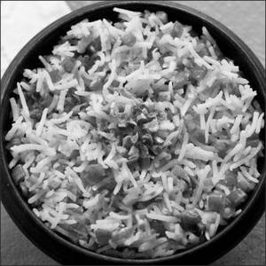 Veg Garlic Fried Rice