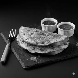 Bread omelette