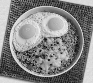 Korean styled maggi non veg