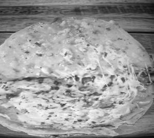Garlic cheese paratha