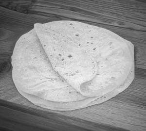 Plain tawa butter roti
