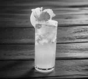 Green apple mojito