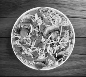 Mushroom Rice + Chill mushroom