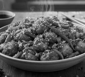 Mushroom Chilli Dry