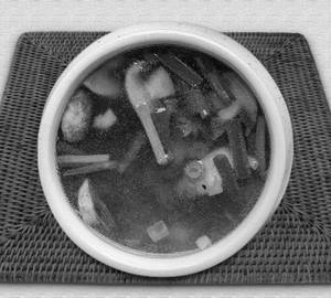 Veg Clear Soup with Mushroom