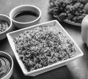 Veg Burnt Garlic Rice [Serves 2]