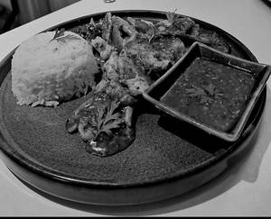 Grilled Chicken With Black Pepper Sauce