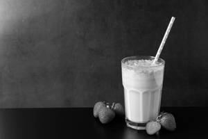 Strawberry milkshake