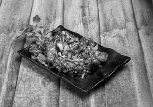 Pepper Garlic Fish (bhetki)