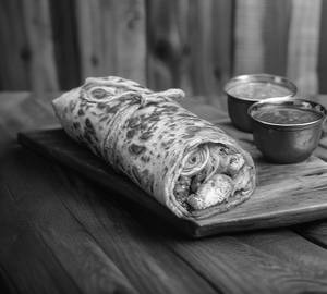 Lemon Chicken Kathi Roll