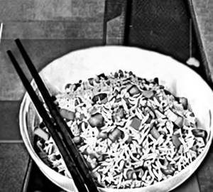 Pork fried rice