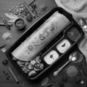 Butter Ghee Onion Masala Dosa