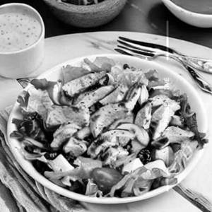 Grilled chicken salad