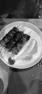 Harissa Potato Skewers