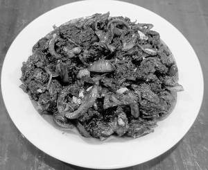 Mushroom Pepper Fry