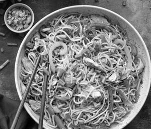 Mixed noodles