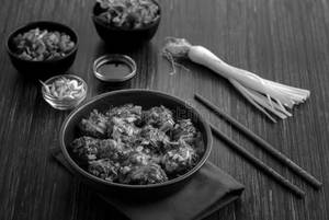 Veg Manchurian Dry