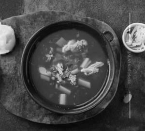 Chicken clear soup
