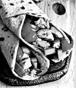 Chicken mexican wrap