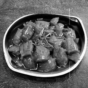 Pork boiled
