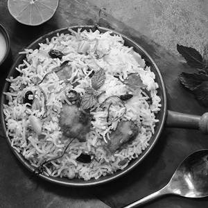 Mutton Chukka Biriyani