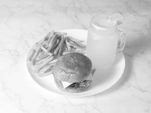 Chicken Burger + Mango Lime + Fries